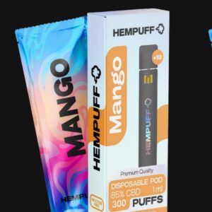 VAPORIZADOR CBD 85% MANGO- 1ML