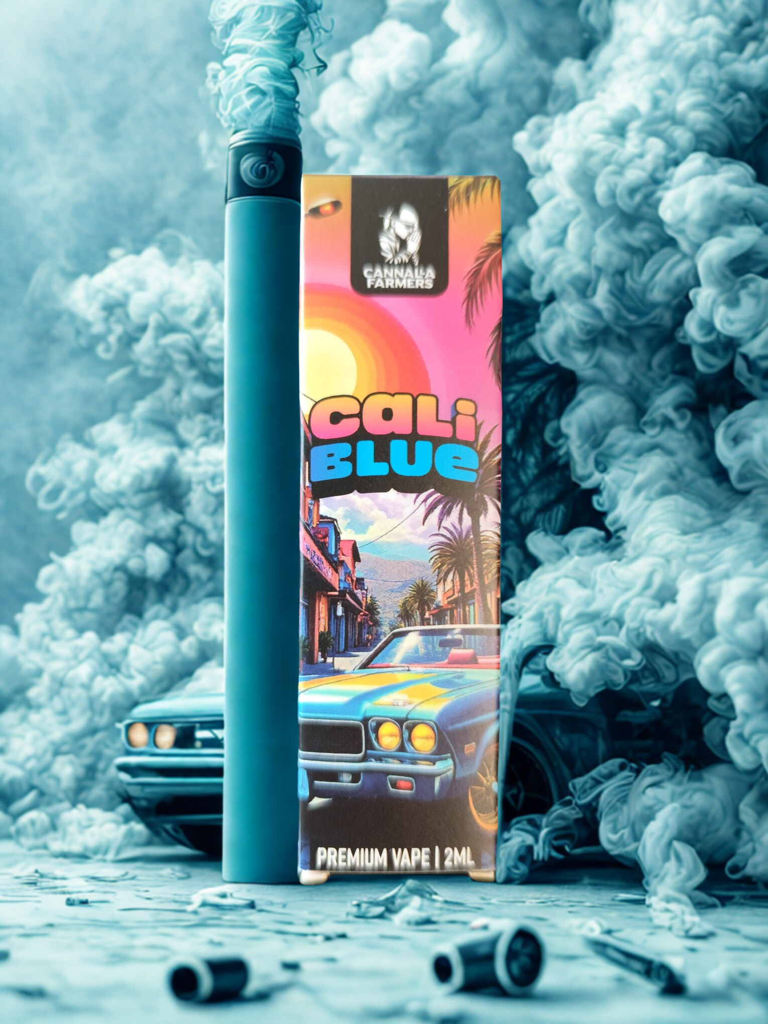 vaporizador 10 oh cali blue (2ml) vaporizador 10 oh cali blue (2ml)